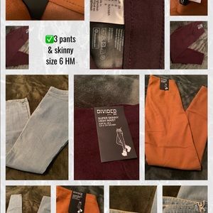Set 3 pants like new Reserve